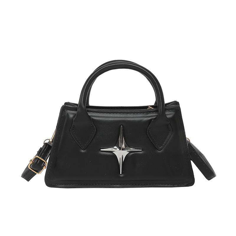 Simple 2025 spring new models, popular foreign style this year, casual commuting, portable shoulder crossbody small square bag woman