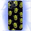 S-Shrek-s Cartoon Funny Phone Case For iPhone 17,16,15,14,13,12,11,Pro,XS,Max,XR,Plus,E,SE4,Mini Black Soft Cover