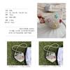 Cute Straw Woven Bag Fashionable Internet Celebrity Female One-shoulder Cross-body Women's Ins Trendy Small Backpack