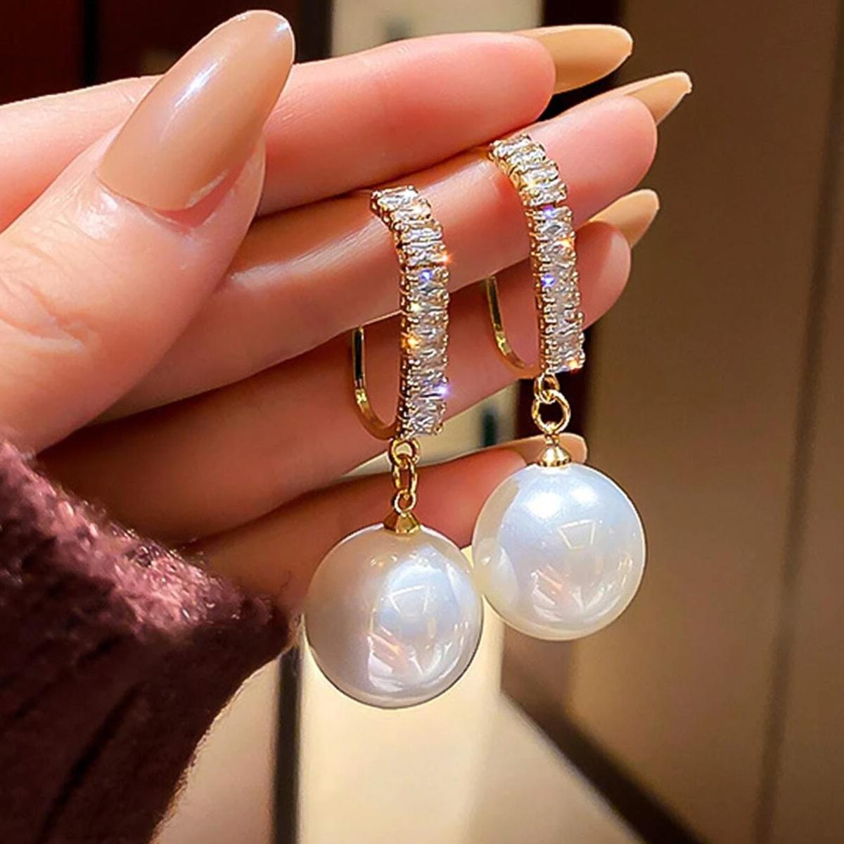 

2 Pairs Women s Trendy Cross Stud Diamond Earrings for Travel Carnival Party Holiday Outfit Gifts
