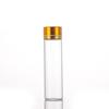 Oxidized Gold Lid Agarwood Saffron Glass Bottle, 22mm Diameter, Thickened Screw-Top Seal
