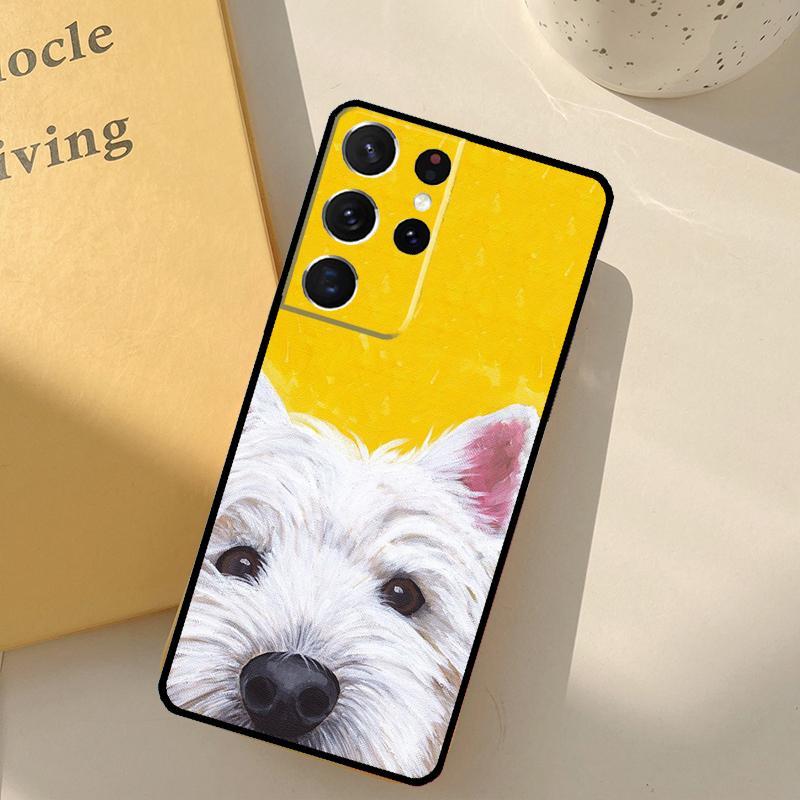 Shih Tzu Dog Phone Case For Samsung Galaxy S25 S20 S21 S22 S23 S24 Ultra S9 S10 Plus S25 FE Cover Shell