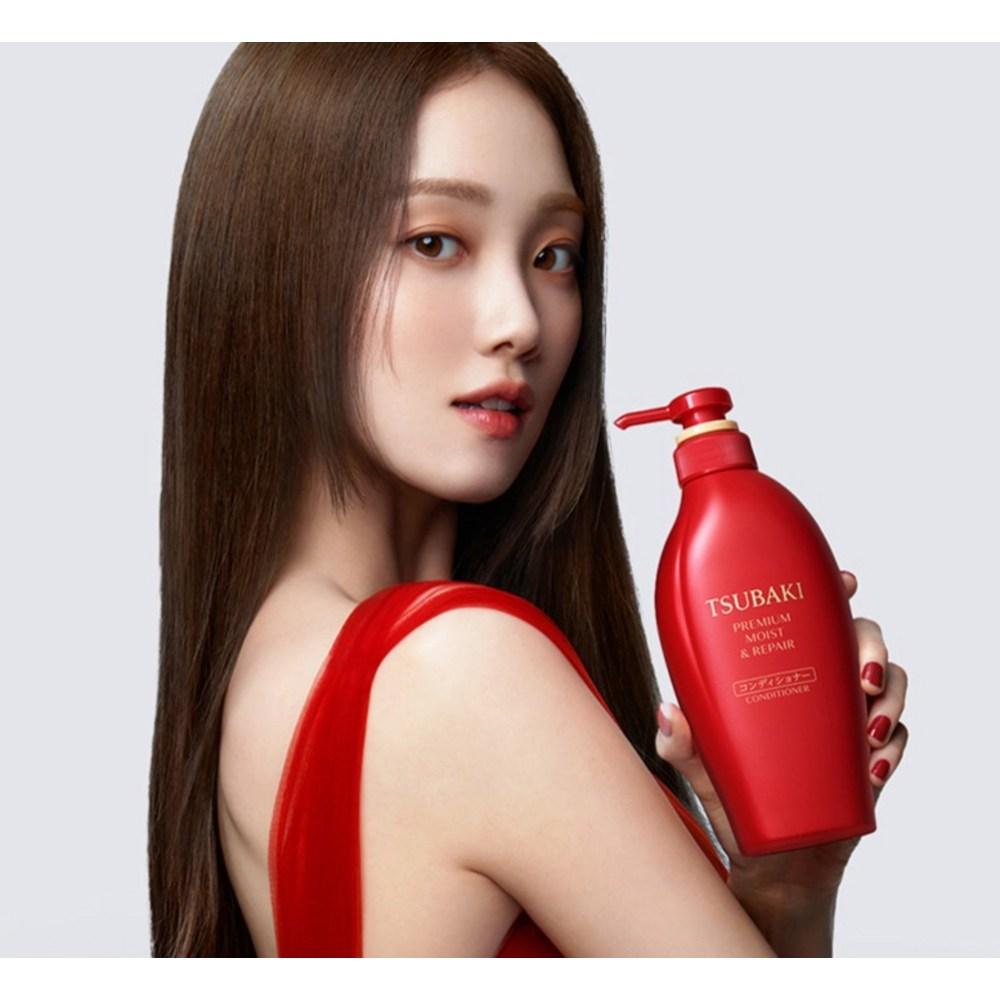 Tsubaki Premium Moist Conditioner, 1 Pack, 450ml