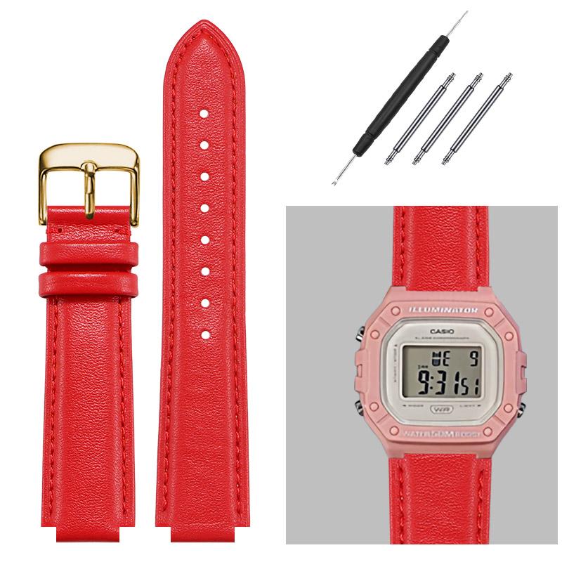16MM genuine leather watchband for G-Shock Casio DW5600/GW-B5600/G-5600/GW-M5610 Replace wristbands Convex watch strap