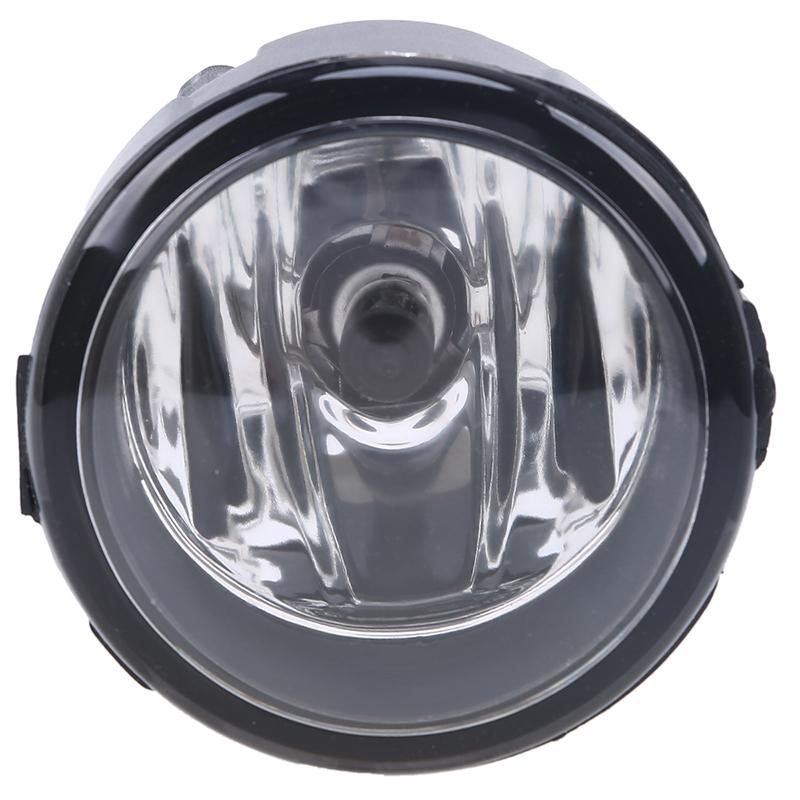 1/2pcs Front Bumper Fog Lights Assembly Clear Lens Driving Lamps with Halogen Bulbs for Nissan Murano Rogue Versa Sentra replacement