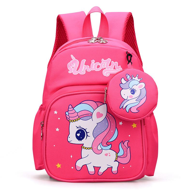 Children's Cartoon Backpack for Kindergarten - Available In Large, Medium, and Small Sizes for Boys and Girls.
