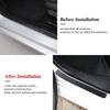 No Adhesive Magnetic Car Door Sill Protector, Anti-Scratch Carbon Fiber Door Entry Guard, Universal Door Threshold Protector Cover Fits For Most