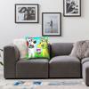 Superdog Tylers Snowi Foxs Square Pillow Covers Bed Car Cute Cartoon Cushion Cover Creative Home Decoration Pillow Cover 45*45