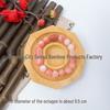 Premium Bamboo Jewelry Storage & Display Tray for Bracelets and Bangles