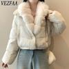 Women's Fashion Casual Fall Winter Solid Color Print Long Sleeve Jackets & Coats Down Coats