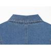 Handmade European & American Style Denim Shirt Dress - Women's 