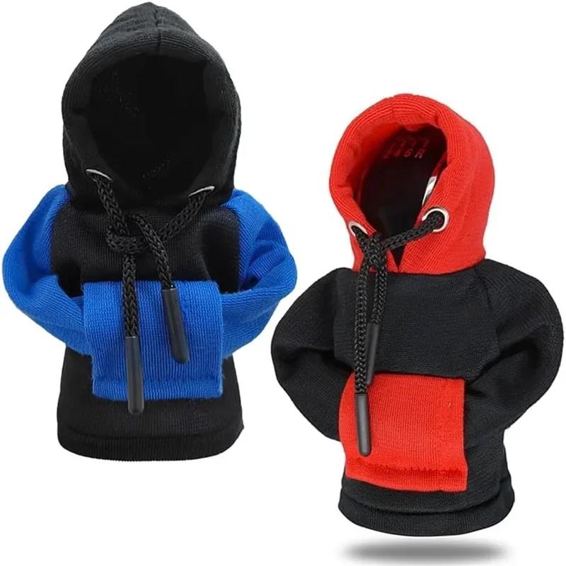 Universal Hoodie Car Gear Car Shift Lever Cover Change Lever Sweatshirt Gearshift Cover Hoodie Gear Knob Sweater Car Decorations