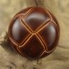 20 STUKS Zwarte Pak Trui, Koffiekleurig Schildpadpatroon Voetbal Imitatie Leer Trui, Vest Knopen, Gespoten.