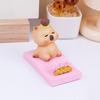 Desk Decor Capybara Phone Holder Figure Model Capybara Cell Phone Bracket  Small Gifts