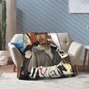 Ivan Cornejo Singer Blanket Multiple Sizes Soft Fuzzy Plush Throw Blankets for Sofa Couch and Bed