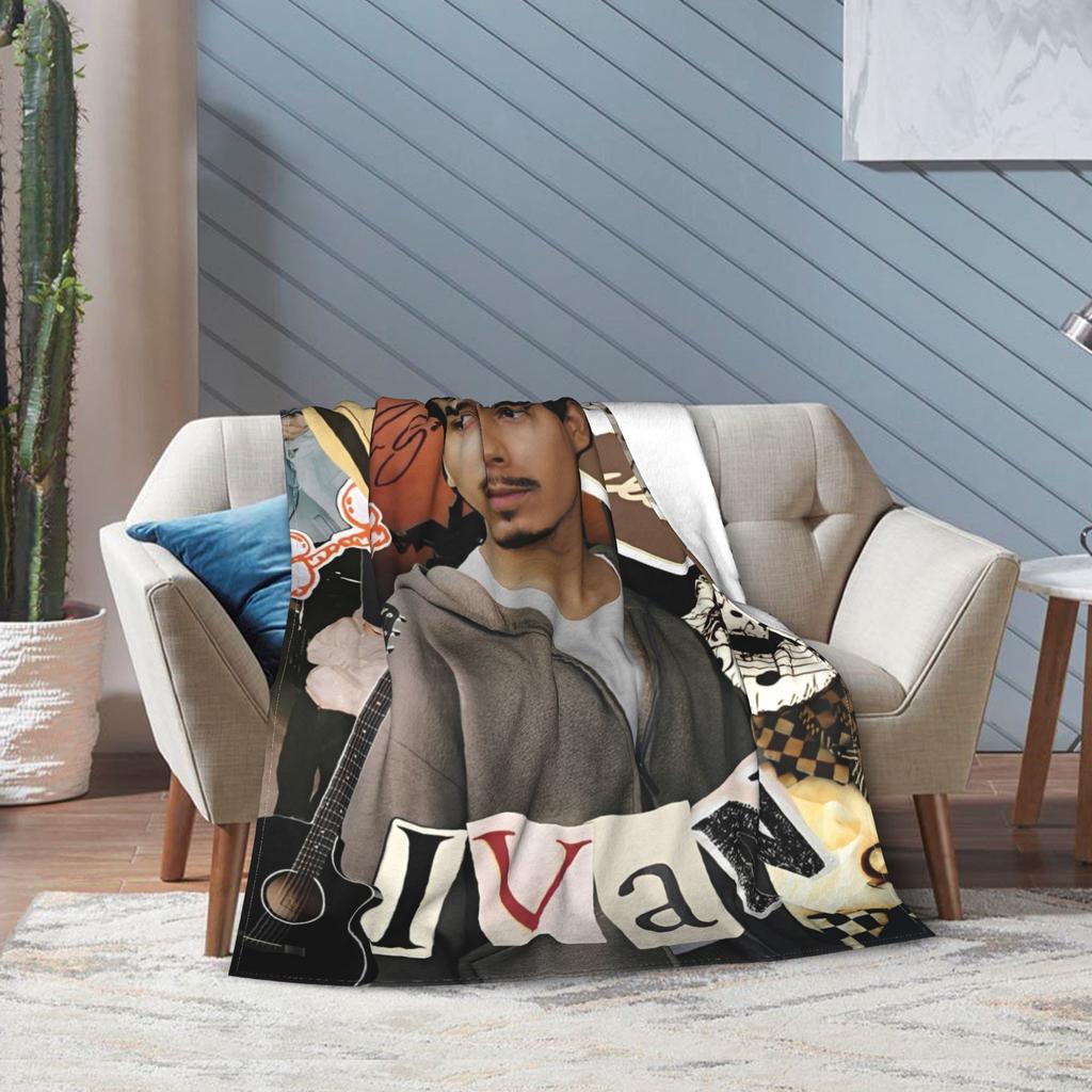 Ivan Cornejo Singer Blanket Multiple Sizes Soft Fuzzy Plush Throw Blankets for Sofa Couch and Bed