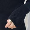 Women Sweater Turtleneck Long Sleeve Solid Color Bottom Tops High Elasticity Regular Fit Knitting Tops Knitwear