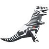 Inflatable Dinosaur Skull Costume - Halloween Prank & Performance Outfit