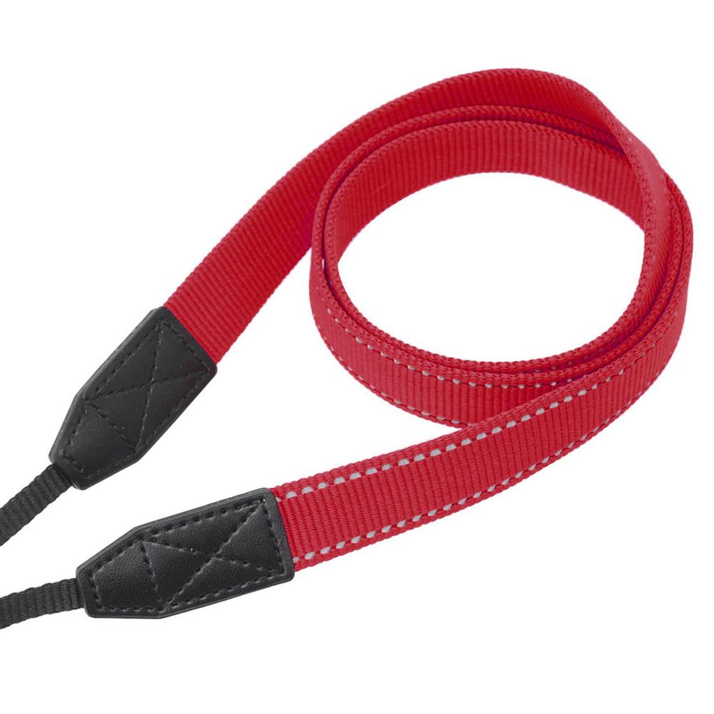 Etsumi Allegro Strap for Mirrorless Deep Cameras, Red, E-6433