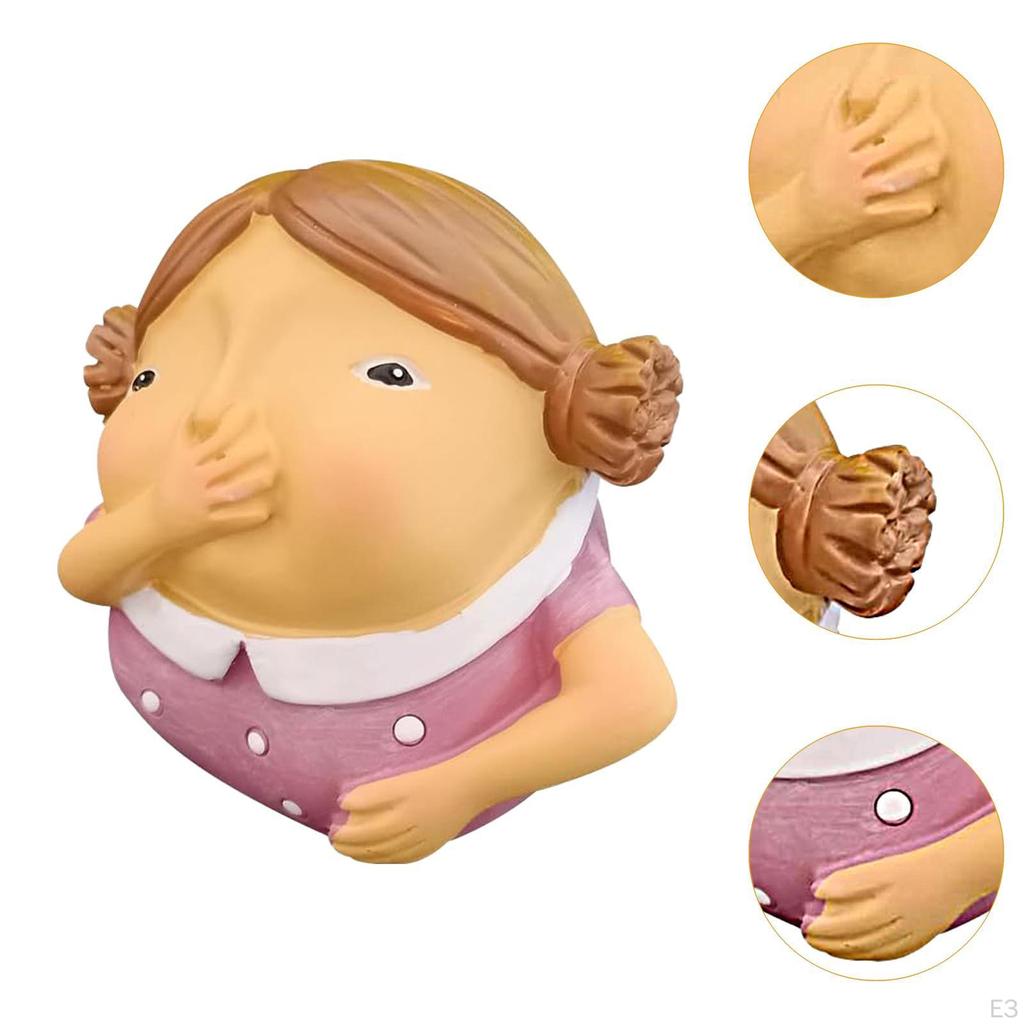 Bathroom Statue Toilet Bolt Cover, Resin Knob for Base