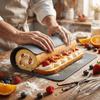 Silicone Cake Roll Pad 40cmx30cm Macaron Swiss Roll Mat Silicone Baking Mat  Professional Bakery
