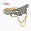 Pin Buckle Inlaid Short Chain Belt Jeans Decorative Clothing Belt Women