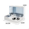 Pet Feeding System with Stainless Steel Bowls - Design, Easy Access