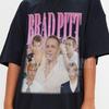 Brad Pitt Retro Shirt, Brad Pitt Shirt, Brad Pitt Homage Shirt, Brad Pitt Fan Shirt, Brad Pitt Unisex Shirt, Brad Pitt Actor Tee