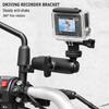 360° Motorrad Lenkerhalterung Aluminium Halter Fahrrad Halterung Für Gopro Hero 12 11 10 9 8 Insta360 Osmo Action Kamera Zubehör
