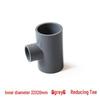 Gomito Riduttore in PVC - Raccordi per Tubi Acque Grigie, Opzioni di Diametro Multiplo: 25, 32, 40, 50, 63, 75, 90, 110