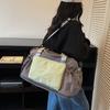 Travel Bag Women's Light Hand-held Travel Luggage Bag Men's Large-capacity Foldable Storage Bag Dry and Wet Separation Fitness Bag