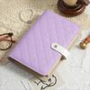 PU Leather Jewelry Storage Book Zipper Jewelry Storage Bag Elegant Jewellery Binder  for Women