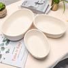 Nordic Minimalist Woven Cotton Rope Storage Basket - Round & Oval Options for Desktop, Ornaments, Bedside Storage