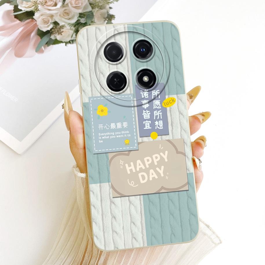 Case For Huawei Nova 12i 13i Shockproof Cover Lovely Cartoon Cat Soft Silicone Funda For Huawei Nova12i Enjoy 70 Pro Phone Shell