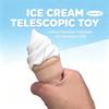 Retractable Realistic Ice Cream Fidget Toy Portable Stress Relief Toy for Adult Office Prank Parties Kids Birthday Gifts
