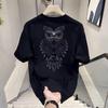 High-End American Short-Sleeved T-Shirt Men'S Couple T-Shirt Loose Casual Men'S Clothes