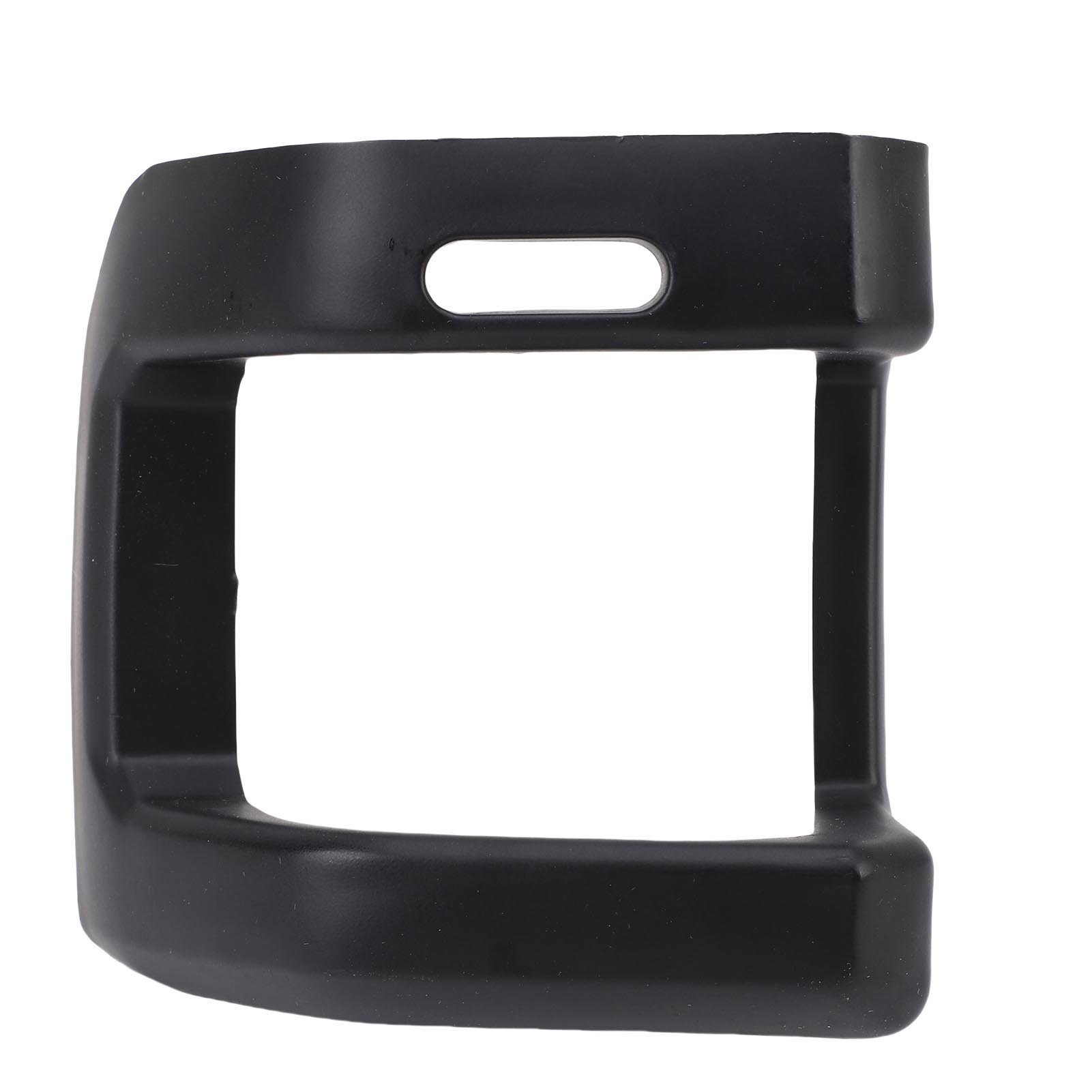 Seat Belt Decorative Cover Trim Black Color ABS Elegant Car Interior Seat Belt Decorative Cover left