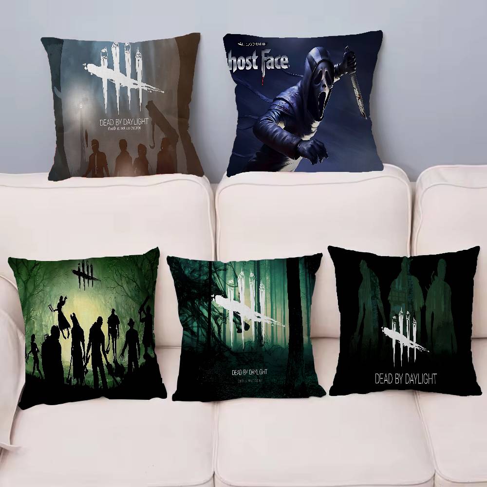 Game D-Daylight By D-Dead Pillow Covers Cartoon Sofa Decorative Home Double-sided Printing Short Plush Cute Cushion Cover