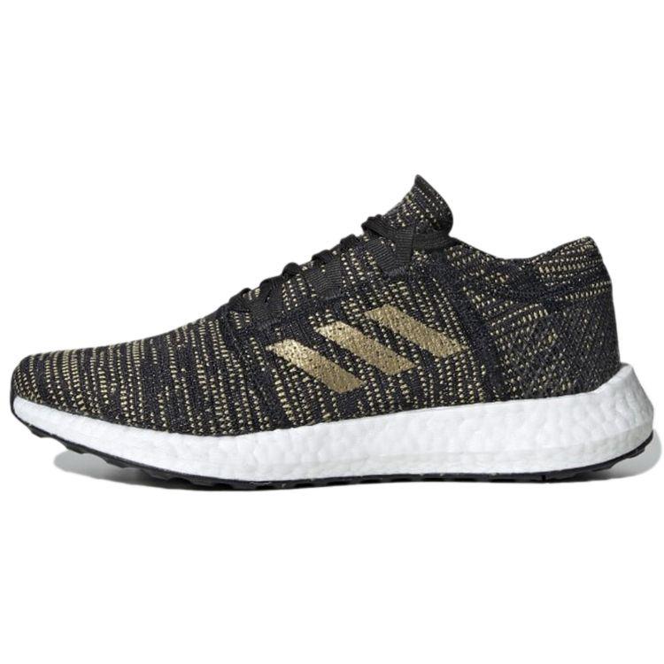 

Adidas PureBoost Go Black Gold Metallic Женские кроссовки Core-Black Carbon F36346
