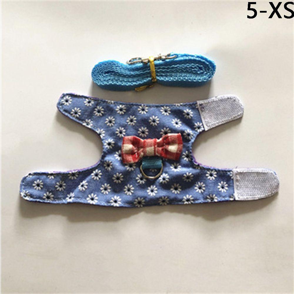 

Аксессуары для хомяков Галстук-бабочка Тяговый трос Жилет для мелких домашних животных Товары для животных Шлейка и поводок Набор XS-5