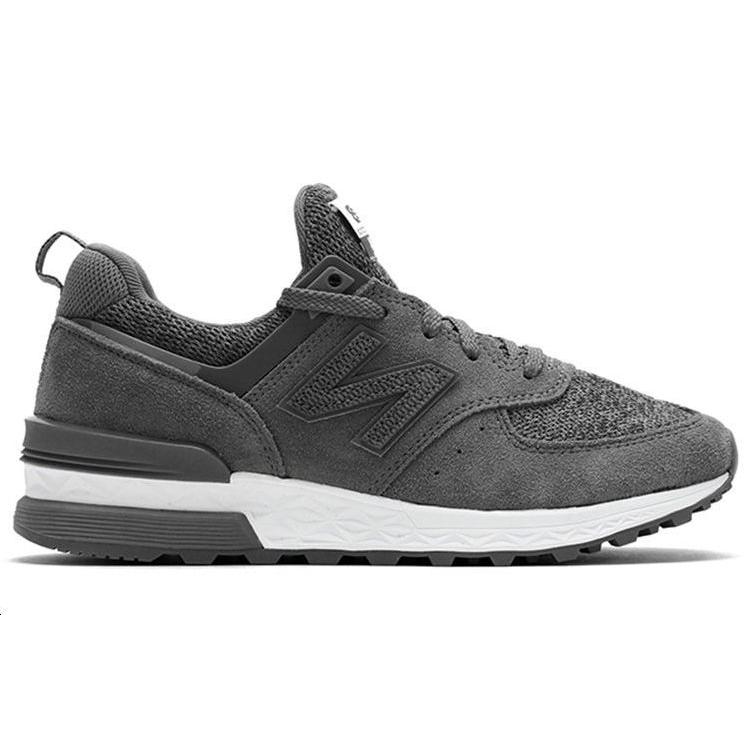 New Balance 574 Series Sport Dark Gray 'Dark Gray White' Women's