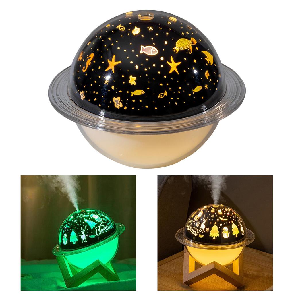 250ml LED Işıklı Nemlendirici Uçucu Yağ Difüzörü Aromaterapi Temiz Hava ultrasonik nemlendirici büyük oda masa dekorasyonu