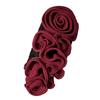 Handmade Costume Appliques Silk Flower for Stage Performers Dresses Project Materials 3D Flower Patches Garment Applique