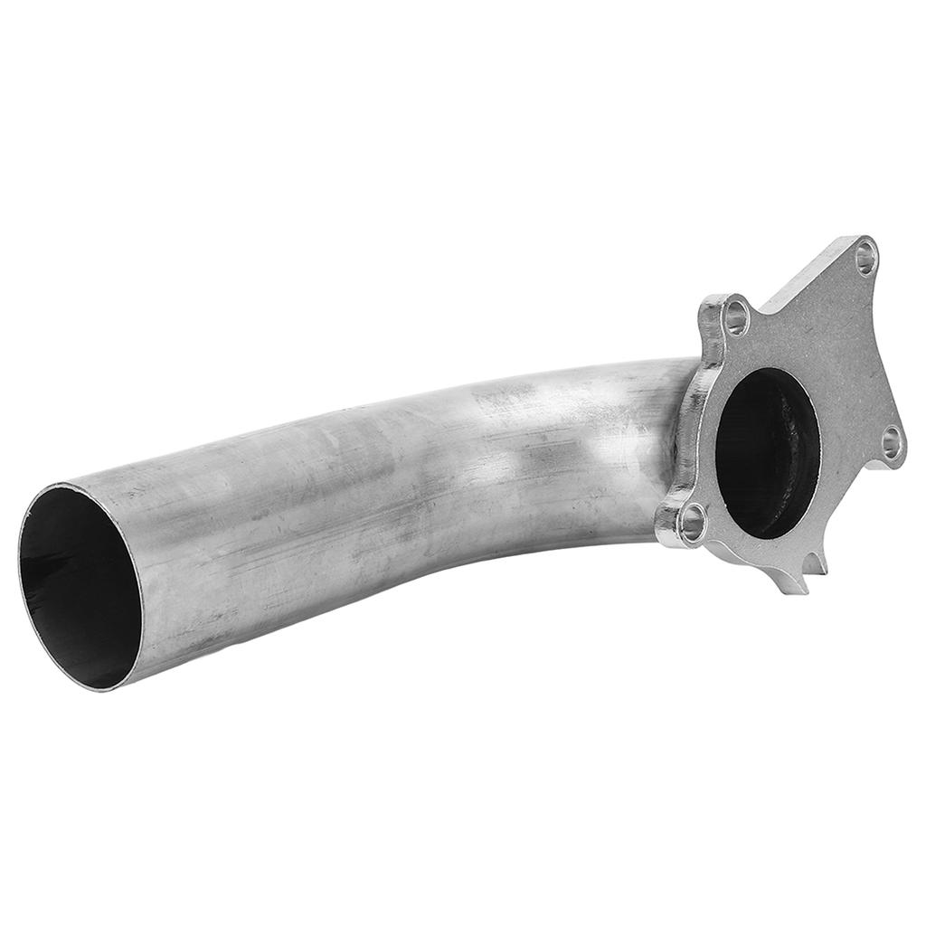 57mm Turbo Exhaust Downpipe Dump Pipe with Gasket 5 Bolt Flange Stainless Steel Turbo Dump Pipe Replacement for T3 T4