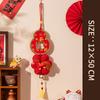 Year of Horse Hanging Ornament with Tassel Chinese New Year 2026 Door Hanging Ornaments Spring Festival Party Pendant