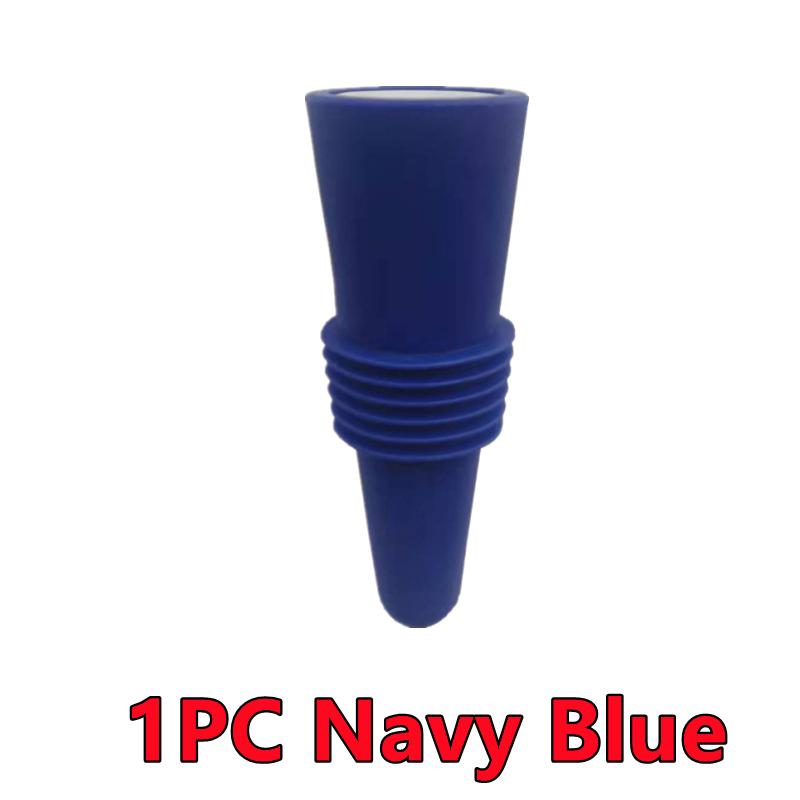 New 6/2/1PC Silicone Wine Bottle Stopper Set Whiskey Leak Proof Beer Champagne Bottle Cap Closer Wine Cork Lid Bar Accessories