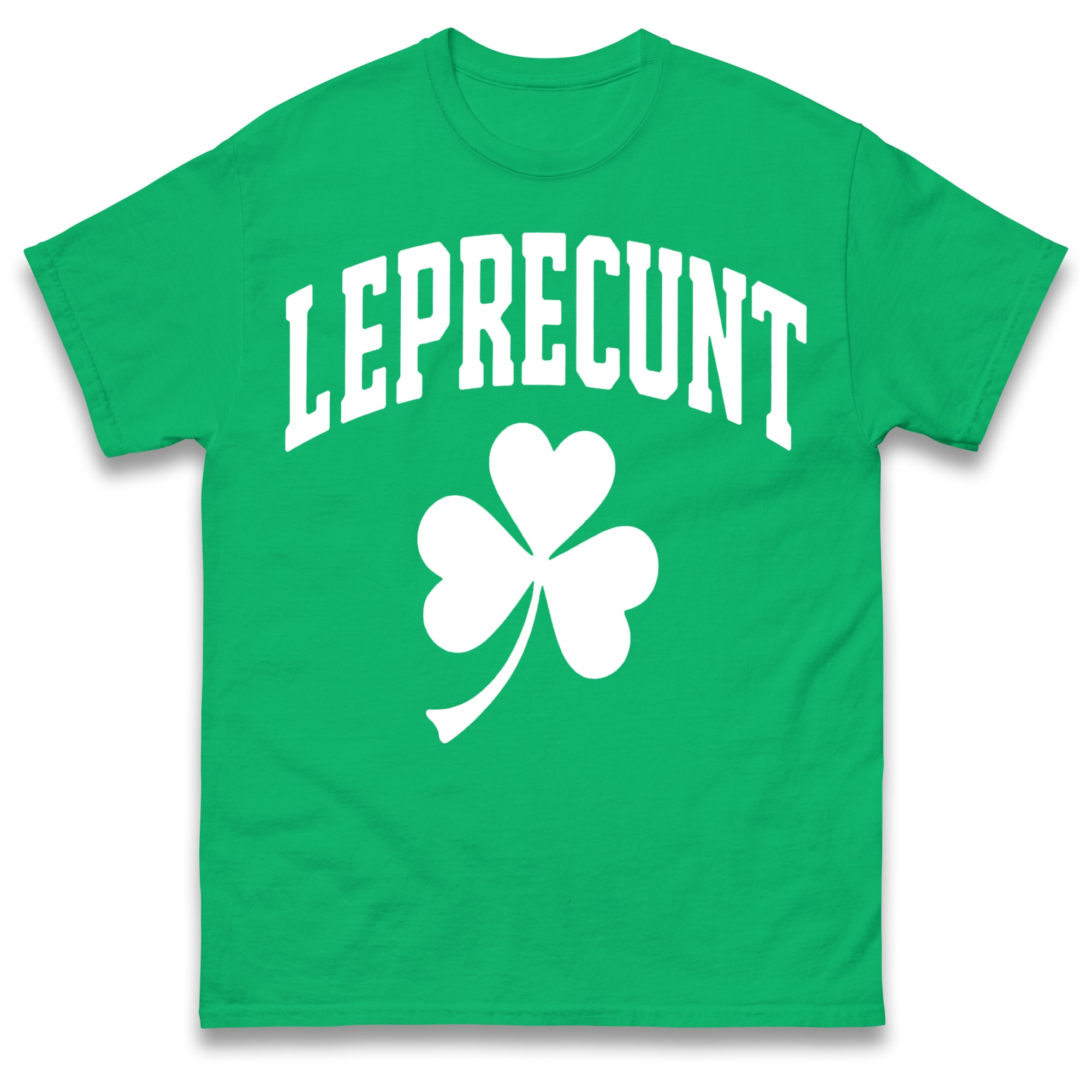 Leprecunt T Shirt Tshirt Mens Womens Unisex Tops Tees 4XL