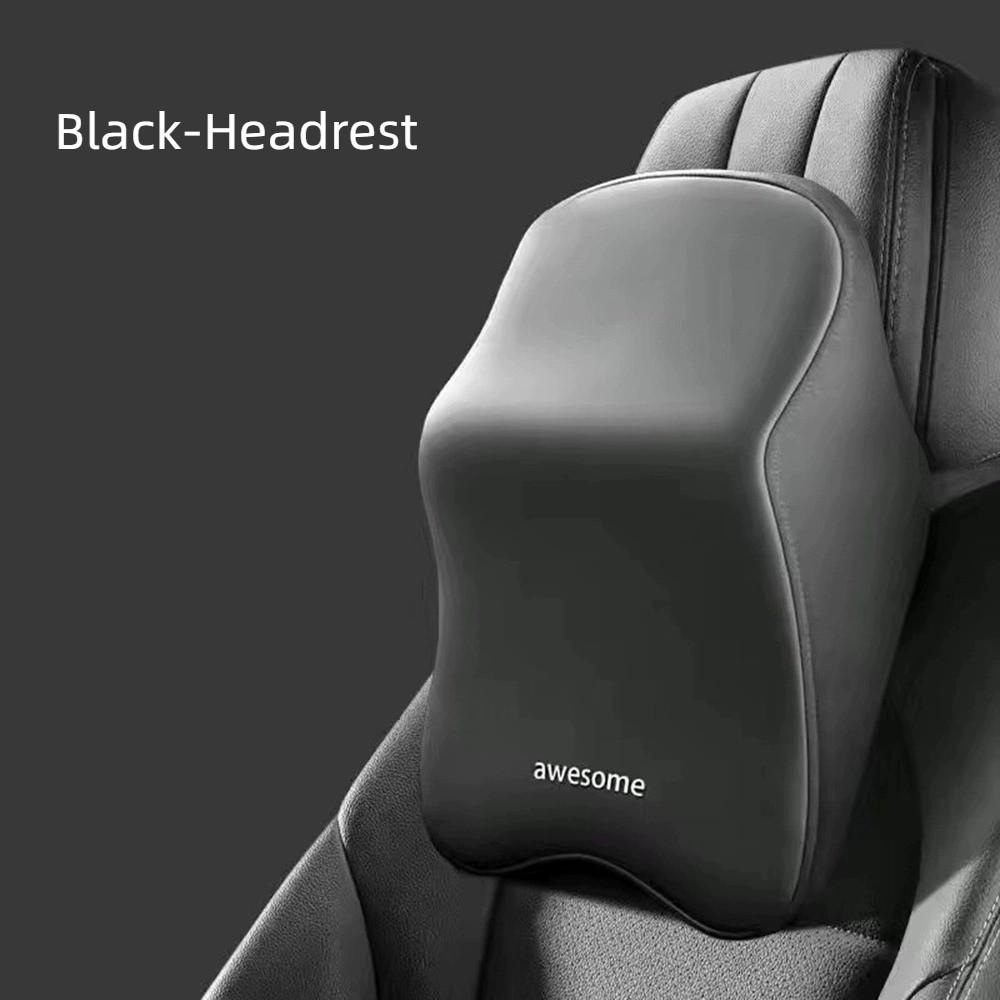 Anti-fatigue Car Neck Pillow Soft Neck Rest Cushion Breathable Car Headrest  Car Interior Ornaments