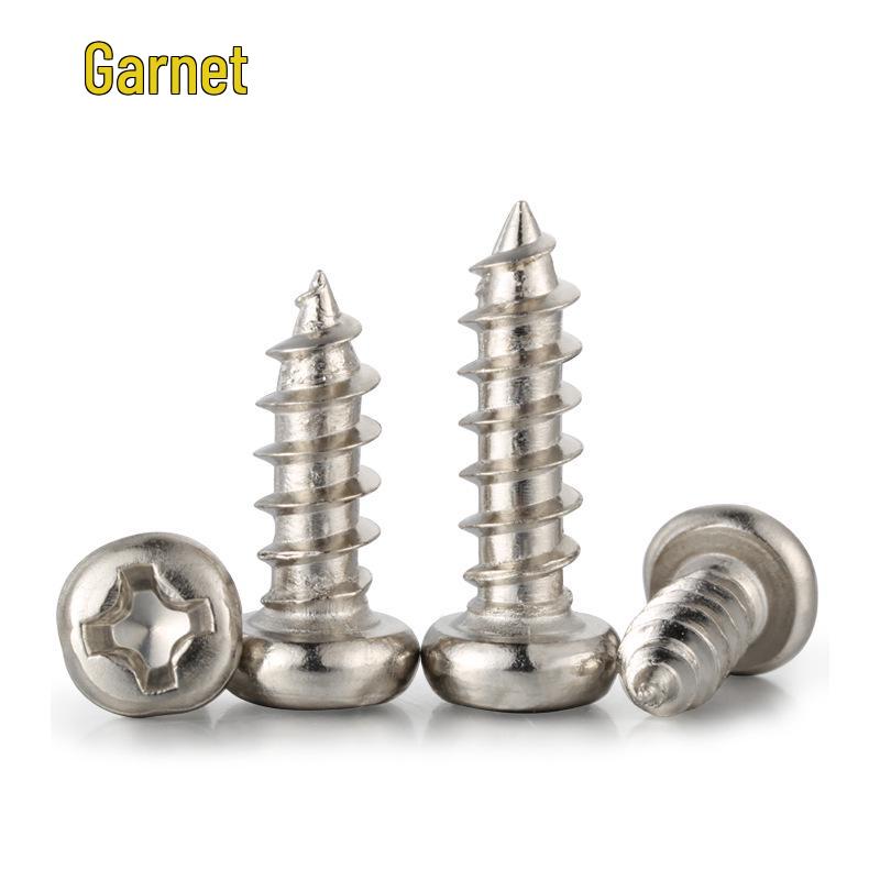 Nickel-Plated Phillips Pan Head Self-Tapping Screws M1-M4 for Electronics