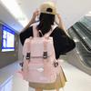 Junior High School Fashion Backpack High School College Students Elementary School Students Large Capacity Trendy Campus Style Backpack